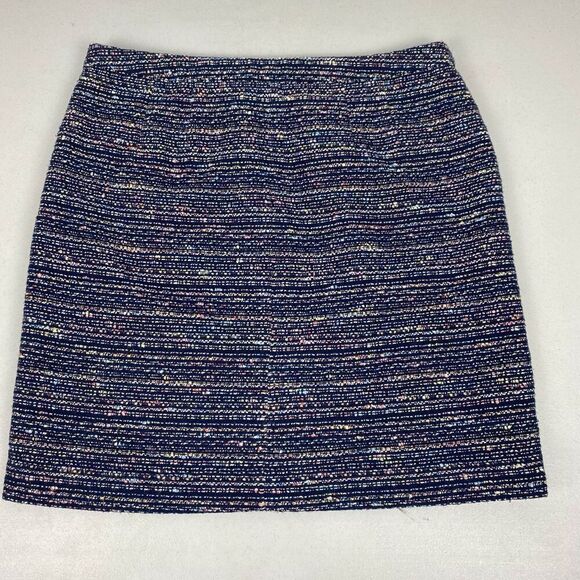 Loft Tweed Skirt with Front Pockets size 8 - Picture 2 of 6